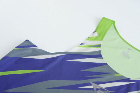 Майка легкоатлетическая 231100006 Green/blue M